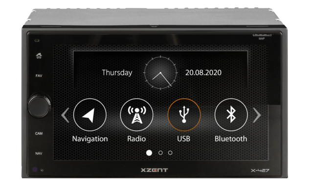 Naviceiver XZENT X-427 -2DIN