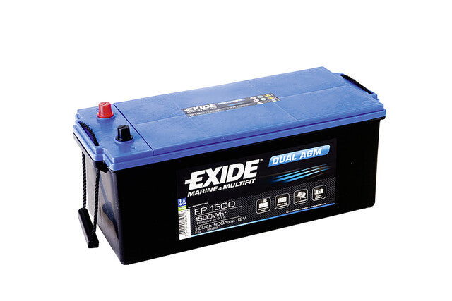Baterija EXIDE Dual AGM EP 1500