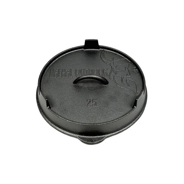 Dangtis keptuvėms VALHAL OUTDOOR ketaus Skm. 25 cm