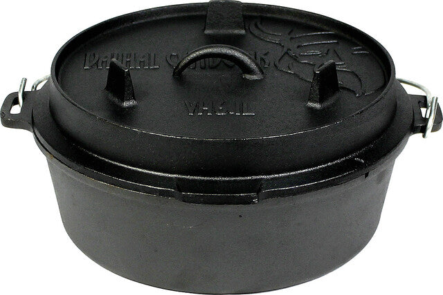 Olandiška Orkaitė VALHAL OUTDOOR ketaus plokščiadugnė 6,1 l