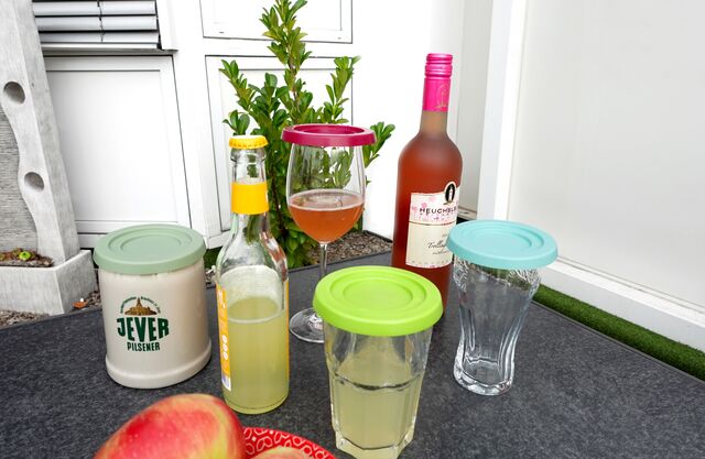 Tumbler cover purvario Bee set of 4