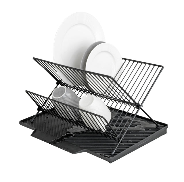 Sink mat Maximex Nelia with rack col. black