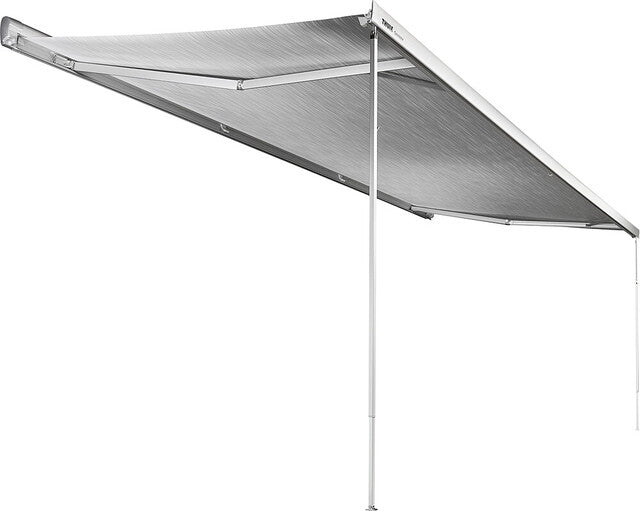 Wall awning THULE Omnistor 8000 500 x 275 cm Fabric col. mystic grey Housing col. white, with motor