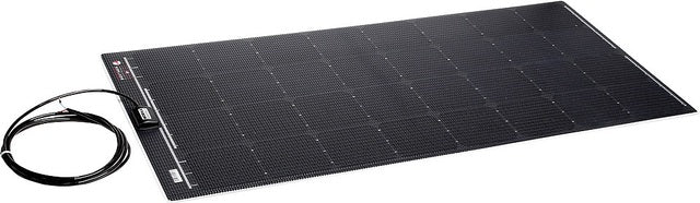 Saulės keptuvė. BÜTTNER ELECTRONICS plokščias šviestuvas SM-FL 120, 120 W