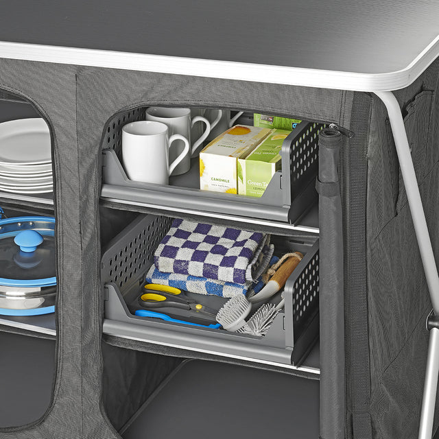 Kitchen shelf organiser