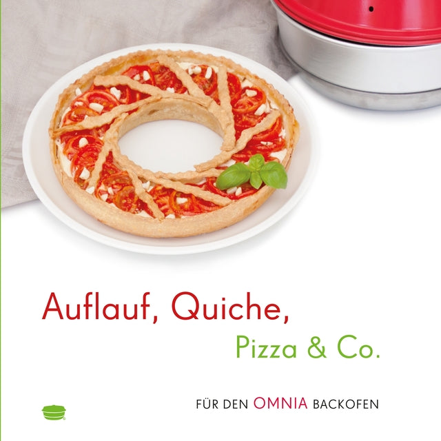 Receptų knyga OMNIA Auflauf, Quiche, Pizza & Co.