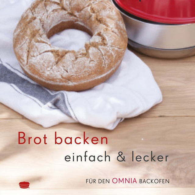 Kepimo knyga Brot backen mit Omnia