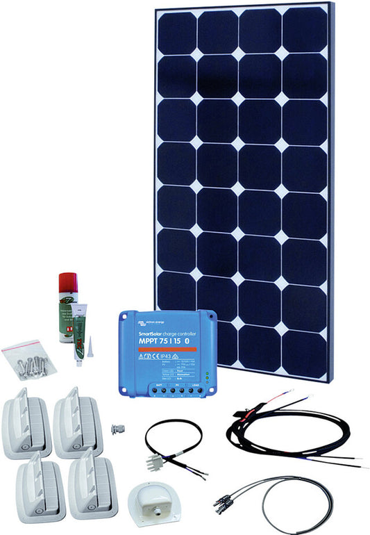 Saulės energija varoma sistema Phaesun SPR Caravan Kit Solar Peak MPPT SMS15 120 W / 12 V
