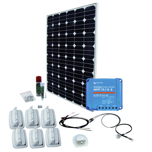 Saulės energija varoma sistema Phaesun SPR Caravan Kit Solar Peak SMS15 170 W / 12 V