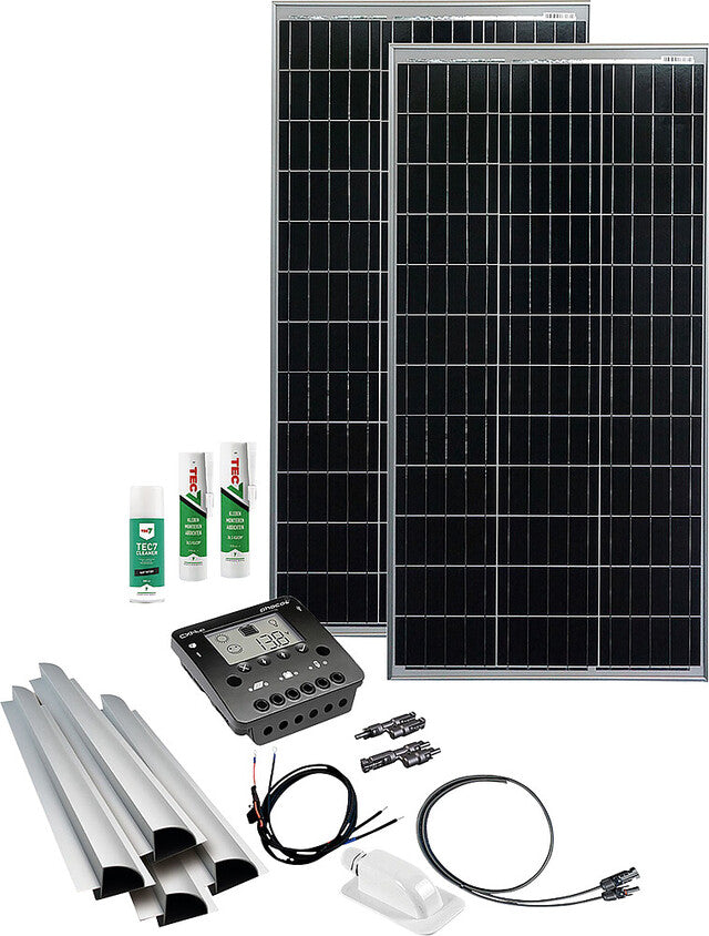 Saulės energija varoma sistema Phaesun Caravan Kit Base Camp Perfect CML20 240 W / 12 V