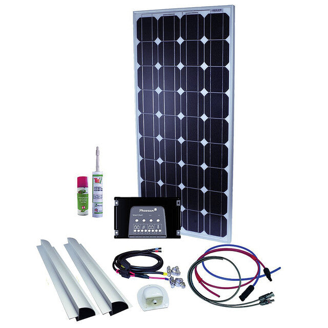 Saulės energija varoma sistema Phaesun Kit Base Camp Perfect SDU20 120 W / 12 V