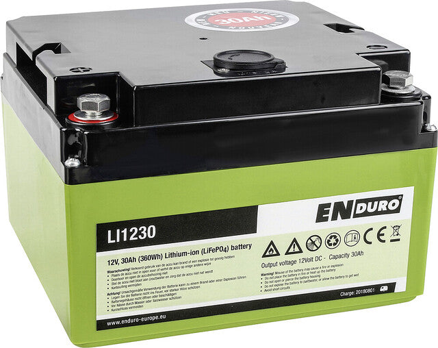 Ličio baterija Enduro 12V 30Ah LI1230