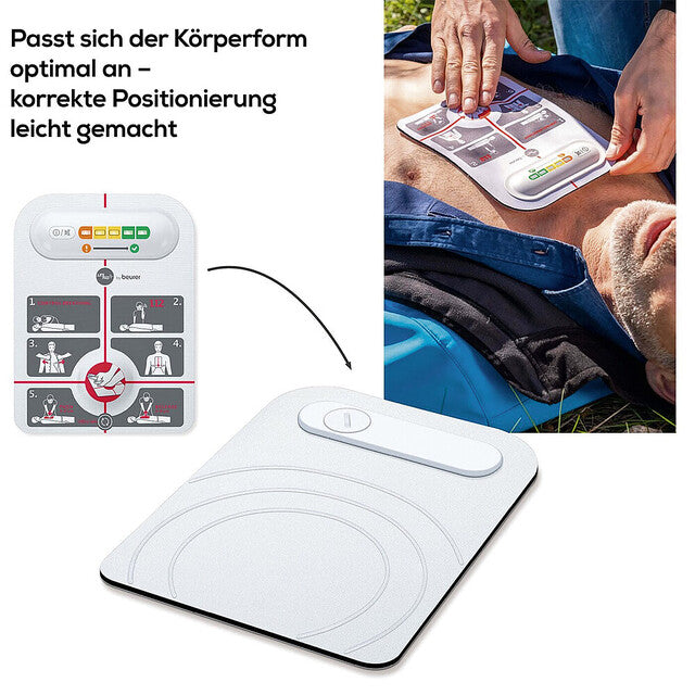 Resuscitation aid LifePad by Beurer
