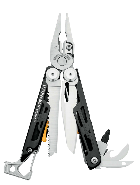 Daugiafunkcis įrankis LEATHERMAN Signal Color juoda, sidabrinė