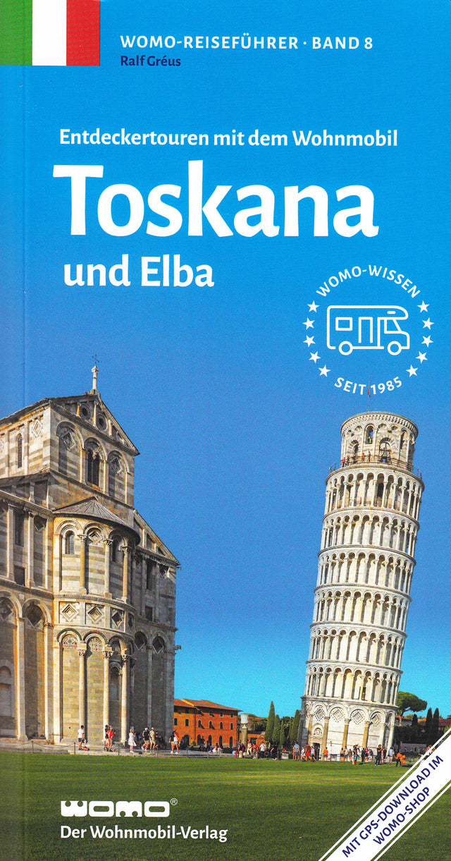 Reisebuch WOMO Toskana ir Elba