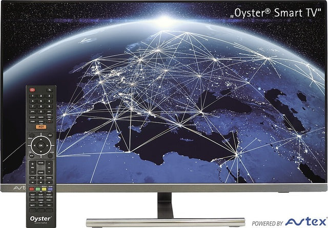 Sat. system automatic Oyster 70 Premium Single LNB incl. Oyster Smart TV 19”