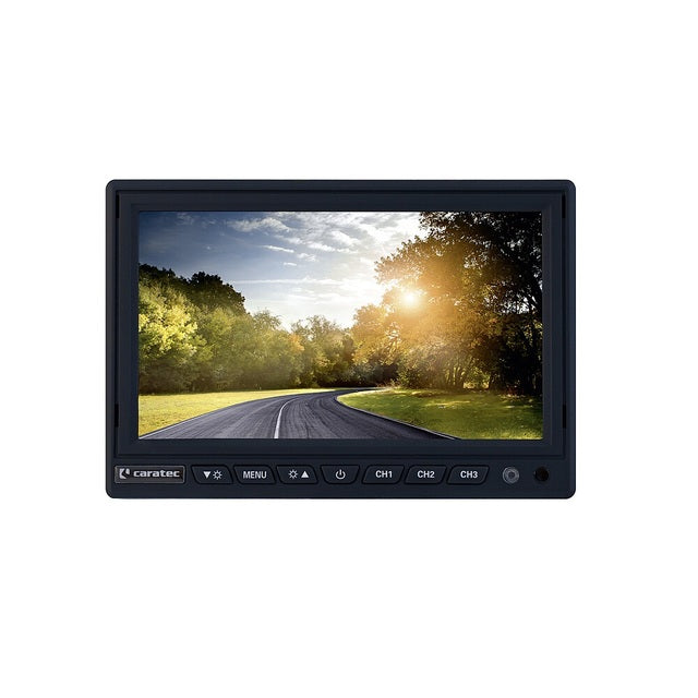 Monitorius Caratec Safety CSM7010, skirtas CVBS ir AHD kameroms 17,6 cm _7 colių_