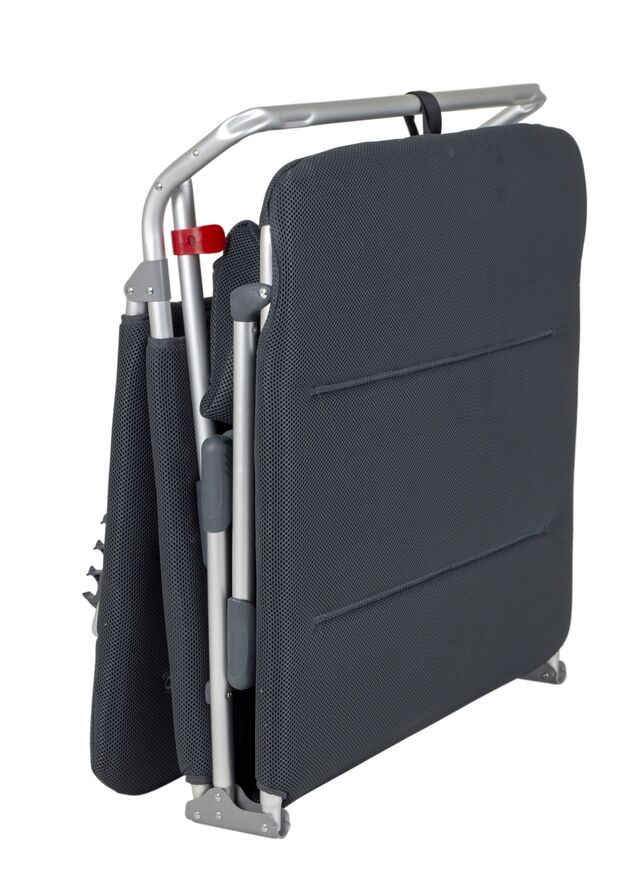Three-legged lounger CRESPO Air Elite XL col. grey