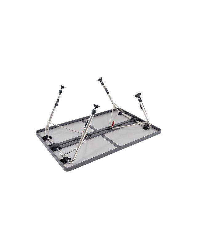Camping table CRESPO light col. grey