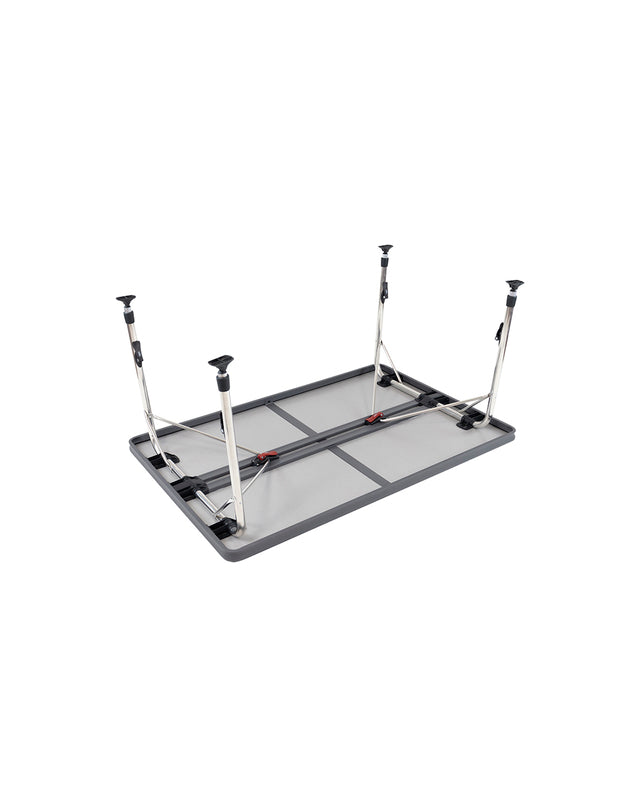 Camping table CRESPO light col. grey