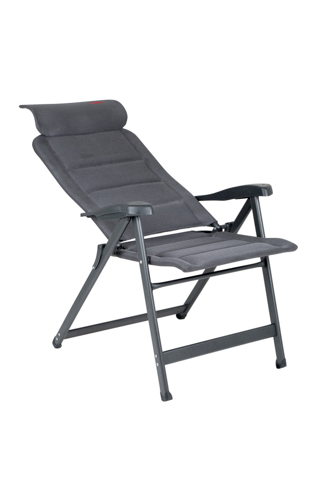 Camping chair CRESPO Air Deluxe Compact col. grey