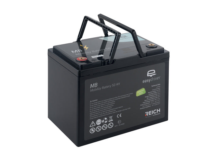 Mobilumo ličio baterija easydriver 50 Ah