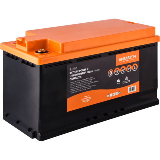 Baterija Lithium 150Ah Power + ANTARION Bluetooth
