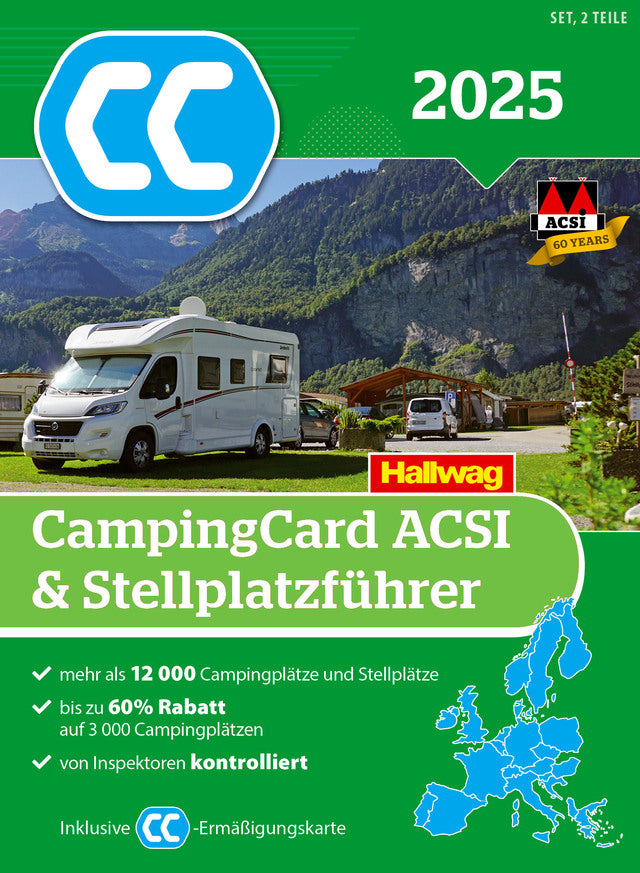 CampingCard ACSI & Pitch Guide 2025