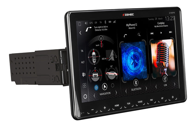 Infotainer ZENEC Z-N975 1-DIN, 9 colių ekranas