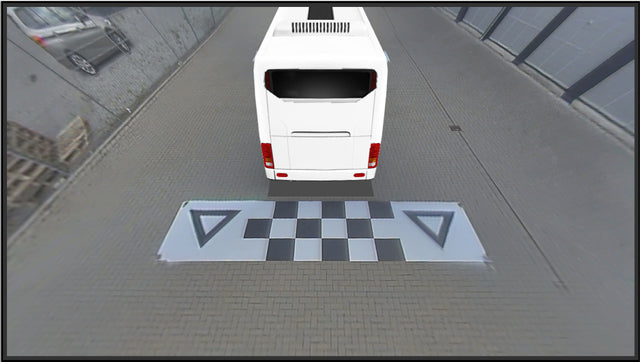 Surround view system CAMOS 4-camera HD-TVI NS-4 3D without monitor