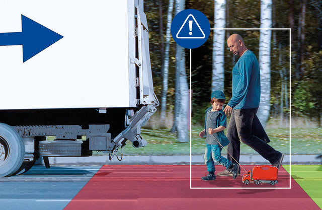 Reversing camera set CAR GUARD RAV-KI person detection