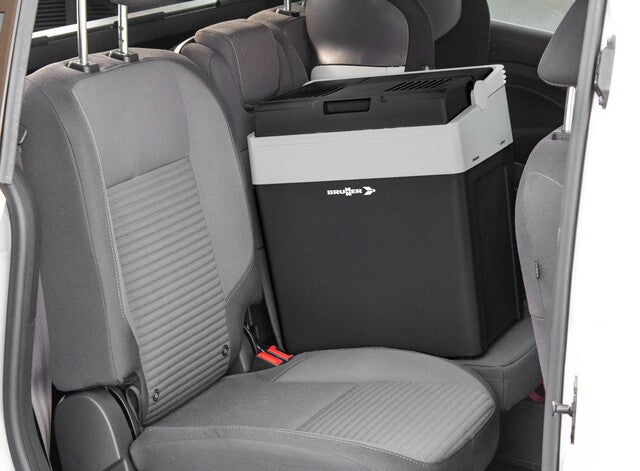 Thermo-electric cool box BRUNNER Polarys Travel 28 28 l, col. black/grey
