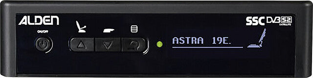 Sat. system automatic Alden AS2 80 ultrawhite incl. S.S.C. HD control module LED TV Smartwide 19 inch