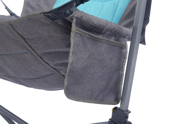 uquip folding chair ROCKY 2.0 color petrol / grey