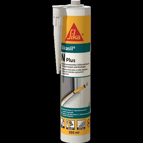 Sikasil N Plus skaidrus Sika Turinys 0,3 l