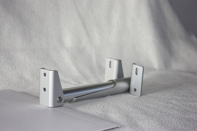 Tabletop holder folding, Alu, length 252mm