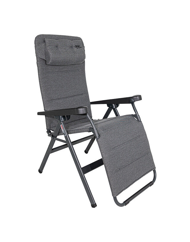 Šezlongas CRESPO Tex-Supreme 72 x 119 x 81 cm Spalva pilka