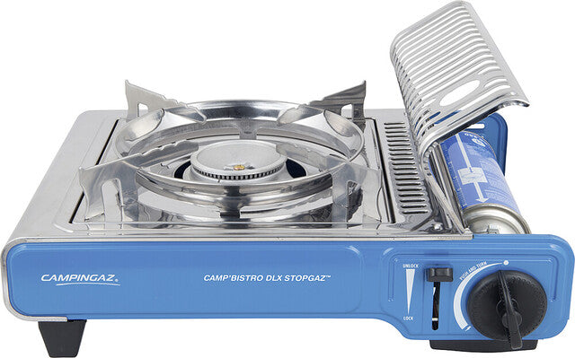 Table top stove CAMPINGGAZ Bistro DLX Stopgaz 27.9 x 12.3 x 37 cm Colour blue / silver