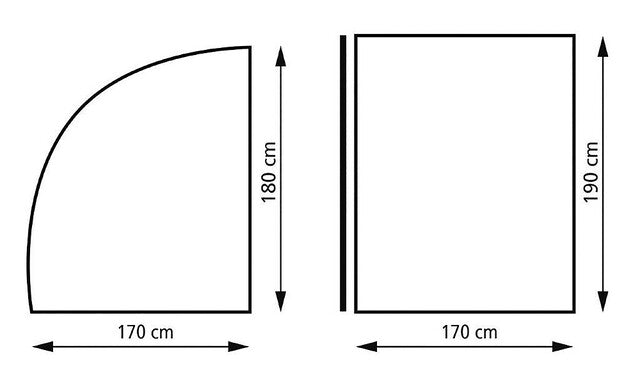 Appliance tent EuroTrail Bike Shelter XL 190 x 170 x 190 cm