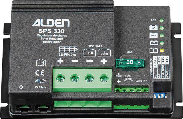 Solar system ALDEN High Power SolarSet 2 x 120 W Easy Mount2 inc. solar cont. 330 W EBL