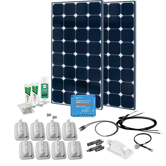 Saulės sistema Phaesun SPR Caravan Kit Solar Peak MPPT SMS15 240 W / 12 V