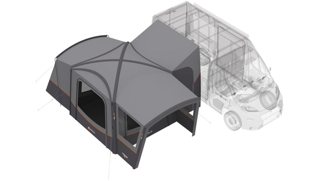 Camper van awning Vango modul. Versos Air Mid, col. cloud grey