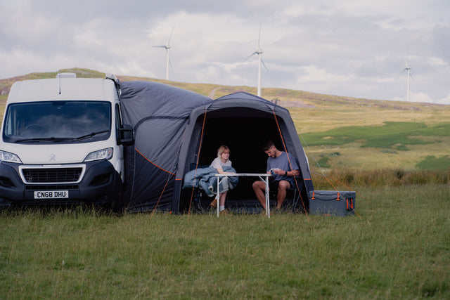 Camper van awning Vango modul. Versos Air Mid, col. cloud grey