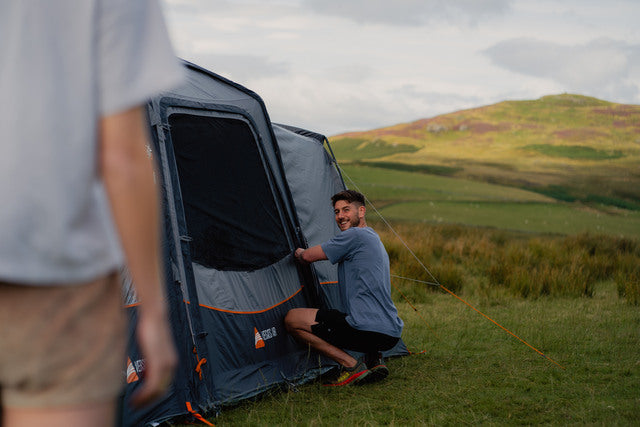 Camper van awning Vango modul. Versos Air Mid, col. cloud grey