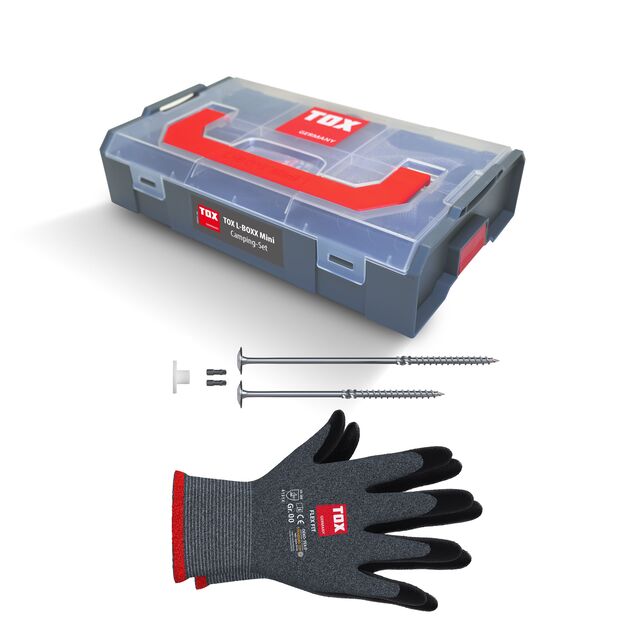 TOX L-Boxx Mini 39 dalių stovyklavimo rinkinys