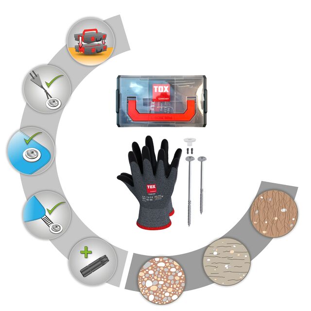 TOX L-Boxx Mini 39-piece camping set