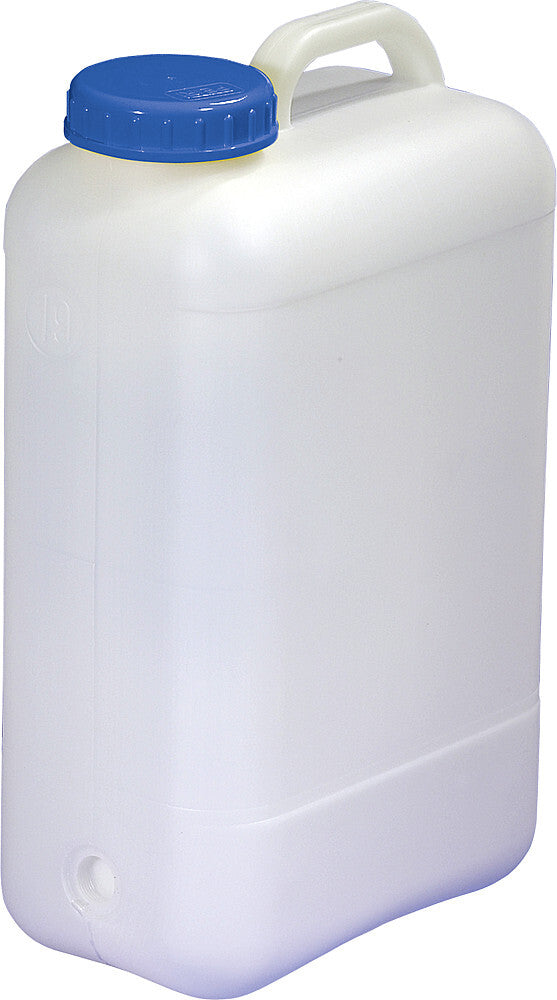 Standard wide neck canister 13 l, 280 x 170 x 355 mm 3 / 4 inch - thread DIN 96 cap