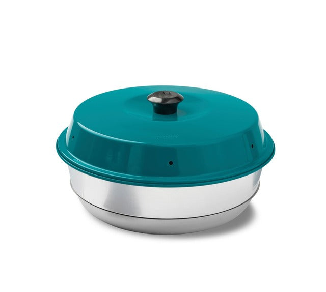 Baking pan lid OMNIA Color turquoise
