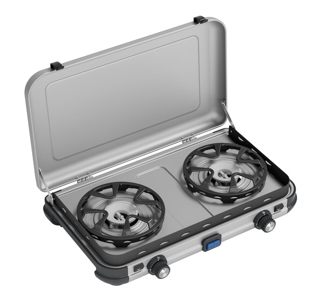 Camping stove Campingaz Camping Kitchen 2 Maxi CV Color: silver/black