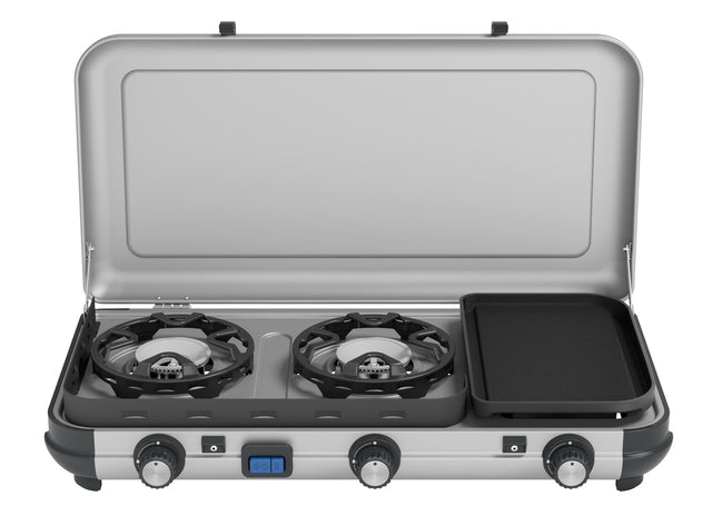Camping stove Campingaz Camping Kitchen 2 Multi Cook color: black/silver